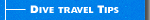 Dive Travel Tips